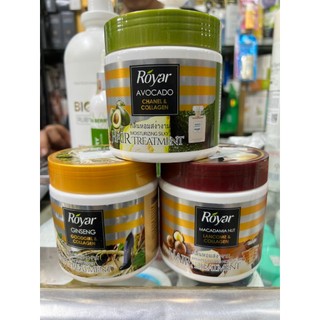Kem hấp ủ tóc phục hồi hư tổn thái lan royar 500ml