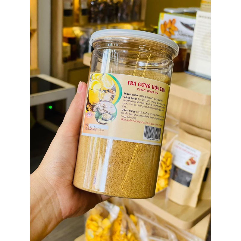 0,5kg Trà gừng đường phèn Quà Pleiku - Thanh mát, dễ uống