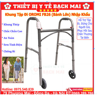 Khung tập đi người già inox vn