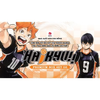 Boxset haikyu 1 2 3