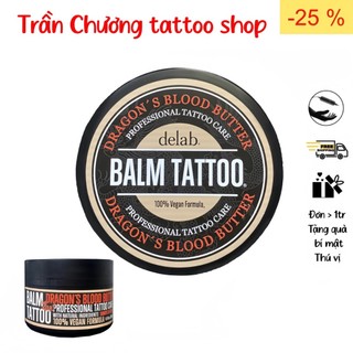 Balm tatto - kem dưỡng hình xăm- dưỡng sau xăm, hũ 250g x hũ 50g