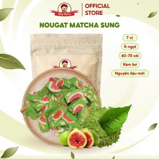 Set làm kẹo nougat hạnh phúc matcha sung túc 13 nguyên liệu bếp meli