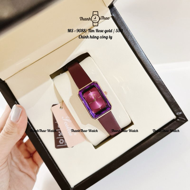 Đồng Hồ Nữ Vuông Mini THANHTHAO WATCH Chính Hãng G9088