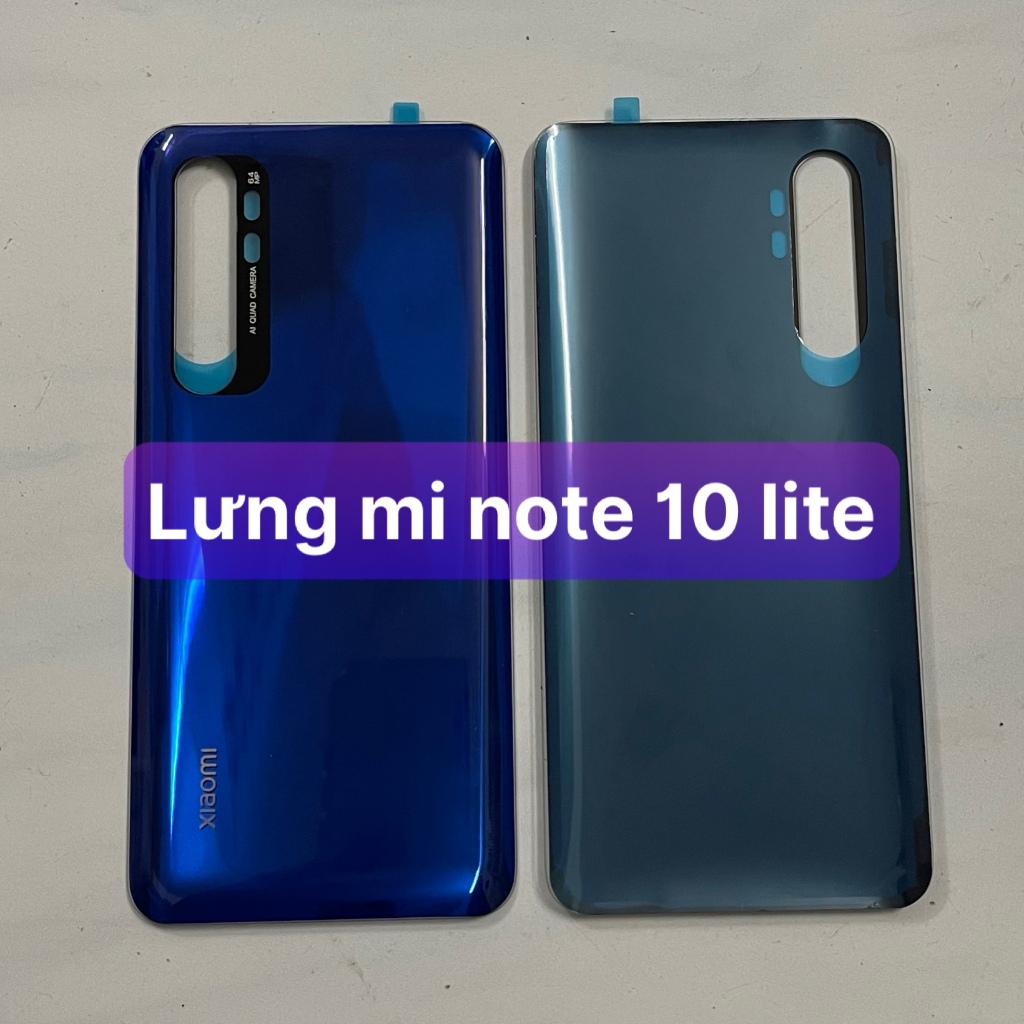kính lưng Mi note 10 lite (zin)