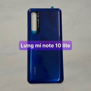 kính lưng Mi note 10 lite (zin)