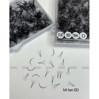 Mi fan 5D độ cong C-D HỘP 1000 FAN - DỤNG CỤ NAIL MI BÌNH DƯƠNG