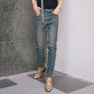 Quần skinny jeans dày dặn NGO - Vintage Blue Skinny Jeans