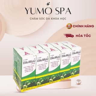 Combo 5 chai dầu mù u thiên khánh +plus 12ml - làm liền sẹo, lành vết thương, mềm da