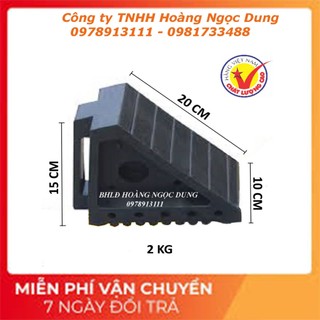 Cục cao su chèn bánh xe ,cục chèn bánh xe loại 2kg, cục căn chặn lùi xe oto,cục cao su căn bánh xe