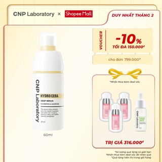 Tinh chất dưỡng ẩm chuyên sâu CNP Laboratory Hydro Cera Deep Serum 60ml
