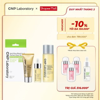 Bộ sản phẩm keo ong 4 bước phục hồi làn da toàn diện CNP Propois Best Trial Kit 4pcs