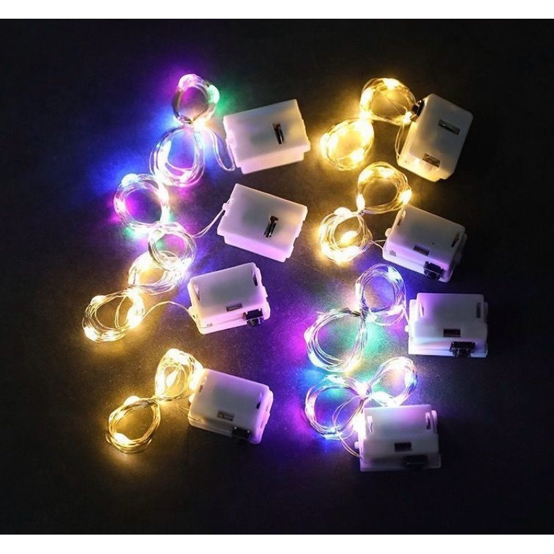 Đèn Led, đèn đom đóm 1m dùng để trang trí