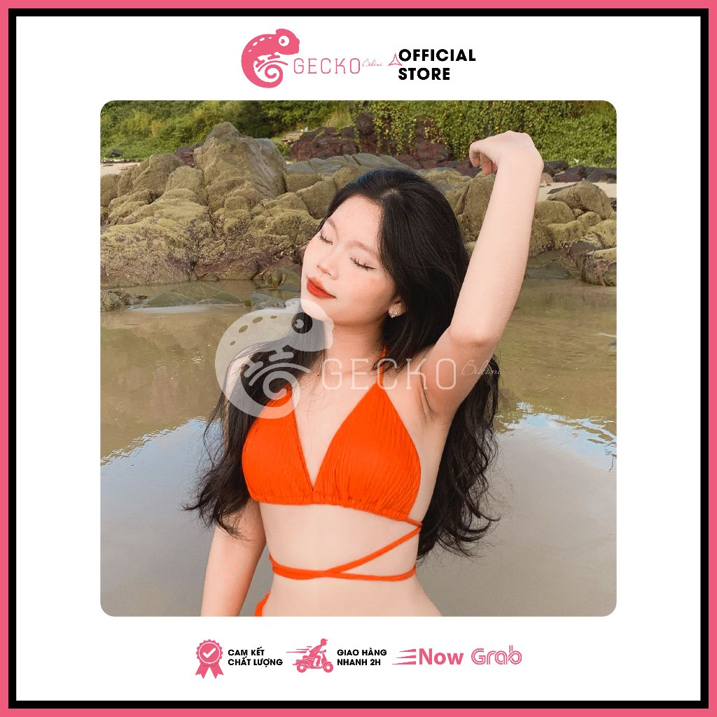 [HCM] Áo Lẻ Bra Bikini GECKO Thun Xốp Nhật 3PK14 (Ảnh Thật, Nhiều Màu) | BigBuy360 - bigbuy360.vn