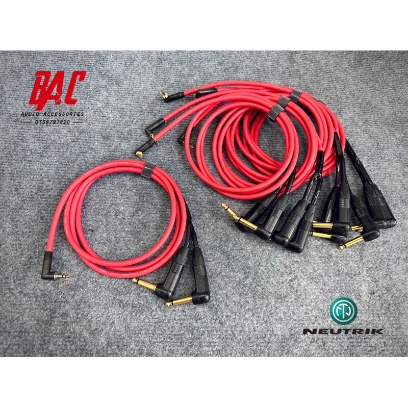 Dây phát nhạc cao cấp Laptop vào bàn mixer Neutrik-Mogami Japan