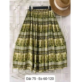 Chân váy 2hand Nhật dáng bí, xoè, phong cách mori girl, vintage