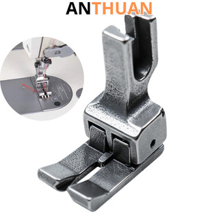 Chân vịt mí 2 bên máy may 1 kim công nghiệp, vừa mí trái vừa mí phải, tra dây cổ, lưng tthun