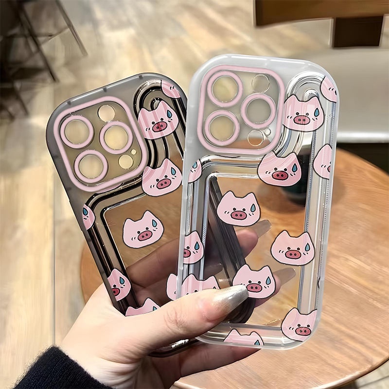 ốp lưng điện thoại iphone mini pig chống rơi đệm lưng 7g 8g 7plus 8 plus x