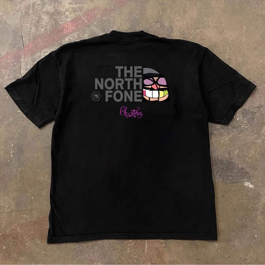 Áo  thun phông nam nữ form rộng tay lỡ unisex chữ THE NORTH chữ ký chất cotton cao cấp ,  511 QIEN basic tee