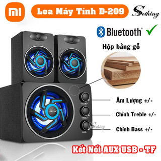 Loa máy tính để bàn có dây d209 rgb sada sothing xiangwu - loa vi tính bluetooth d209 super bass led rgb bh 12 tháng
