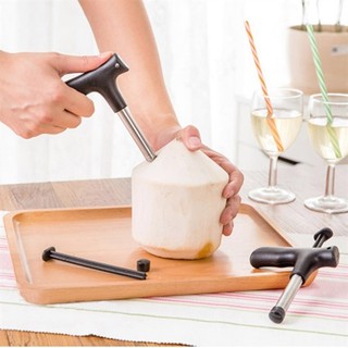 Dụng cụ khui dừa đục lỗ dừa bằng tay thông minh, Cây đục lỗ quả dừa siêu nhanh