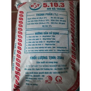 Phân lân NPK bón lót, phân NPK tan chậm (0.5kg)
