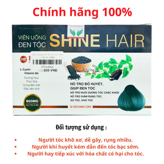 VIÊN UỐNG ĐEN TÓC, KÍCH THÍCH MỌC TÓC SHINE HAIR