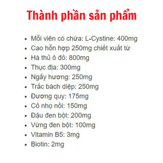 VIÊN UỐNG ĐEN TÓC, KÍCH THÍCH MỌC TÓC SHINE HAIR