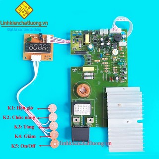 Bo mạch bếp từ đa năng phím cảm ứng BT-02