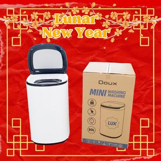 Máy giặt mini doux lux dx-1328 màu trắng