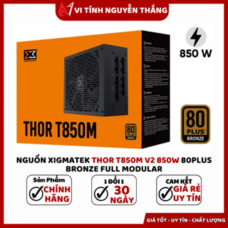 Nguồn máy tính XIGMATEK THOR T850M V2 850W / THOR T750 750W V2  / 80 Plus Bronze