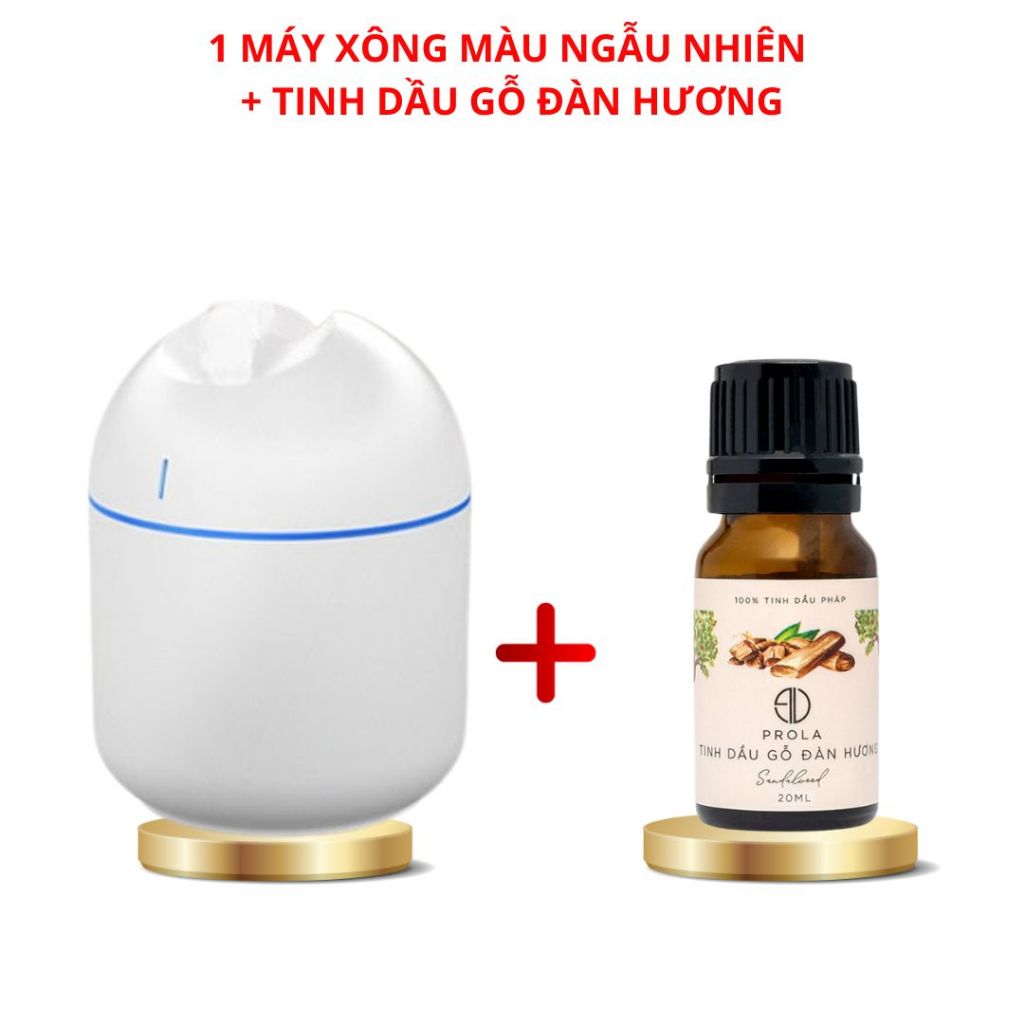 Máy xông tinh dầu mini 250ml khuếch tán tạo ẩm đuổi muỗi