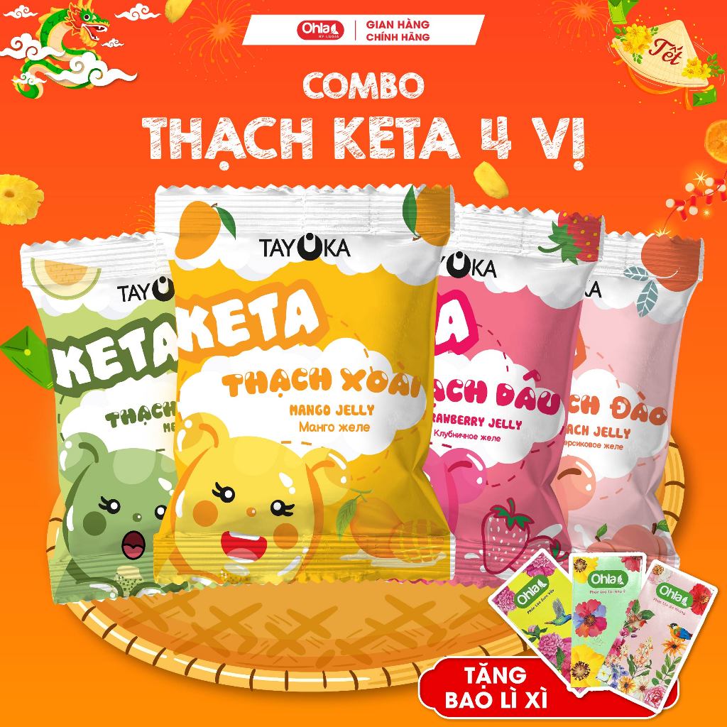 Combo Keta 4 vị Ohla