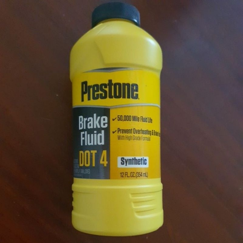 Dầu phanh Prestone DOT 4 Synthetic 355ml