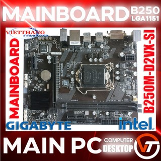 Mainboard - main gigabyte b250m-d2vx-si likenew 99% đẹp như mới