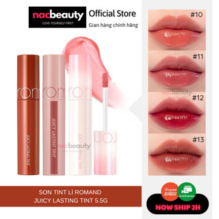 [Chiết & Full] Son Tint Lì Romand Juicy Lasting Tint 5.5g