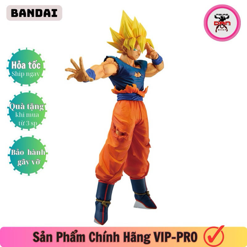 Mô hình dragon ball  cao cấp - Songoku super saiyan - Goku ichiban kuji chính hãng bandai