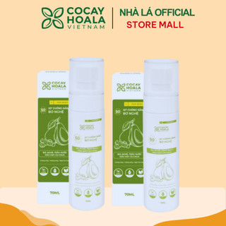 COMBO 2 CHAI Xịt Chống Nắng Body Bơ Nghệ Cỏ Cây Hoa Lá SPF 50+Bảo vệ da toàn diện