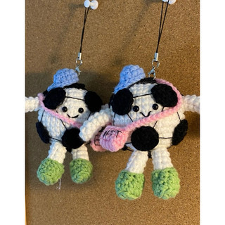 Móc khoá bóng đá handmade cutie