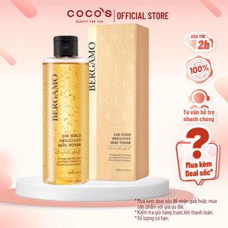 Toner Vàng Bergamo 24k Gold Brilliant Skin Toner 250ml