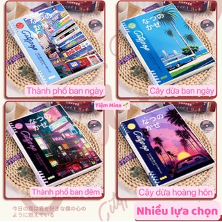  Sổ còng MOKA dễ dàng thay giấy khổ A5 phong cách Manga Nhật Bản