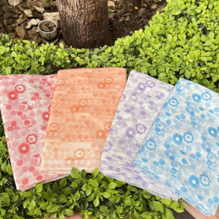 Set 10 khăn trải bàn ăn nilon dùng 1 lần tiện lợi
