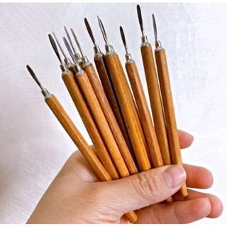 Cây lấy khoé cán gỗ chuyên dụng nail