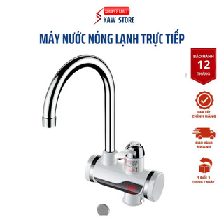 Máy Nước Nóng Lạnh Lắp Đặt Tại Vòi KAW Làm Nóng NHANH Trong 3 Giây Cảm Biến Chống Giật An Toàn - Bảo Hành 12 tháng