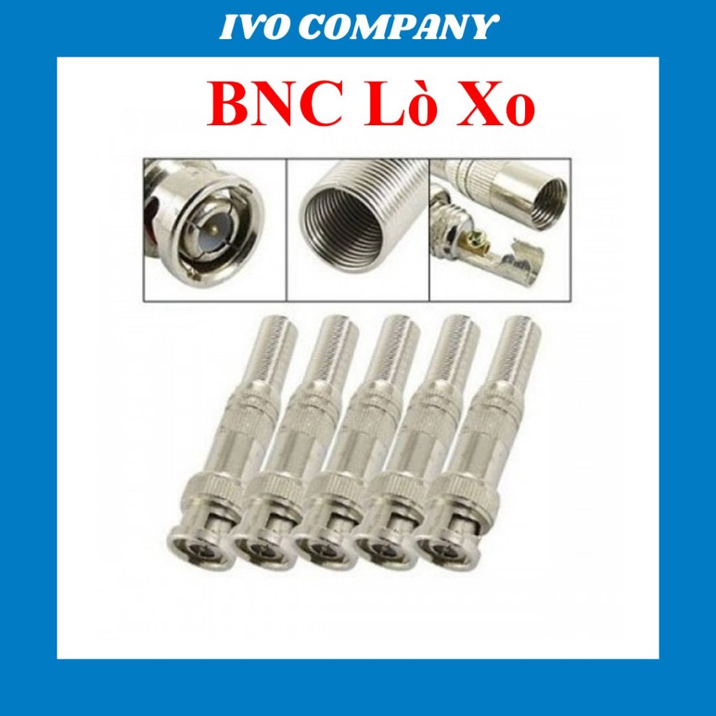 Jack BNC Lò Xo Dùng Cho Camera