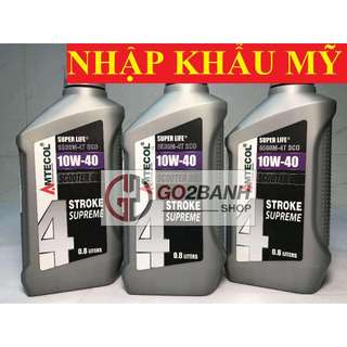 Nhớt Amtecol 6500 10W40 xe tay ga nhập Mỹ