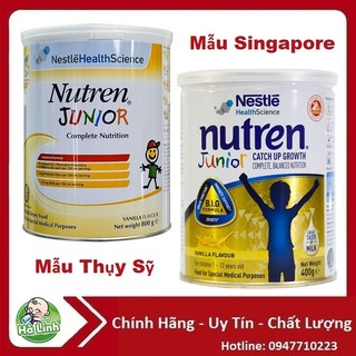 [CHÍNH HÃNG] Sữa Nutren Junior 800g mẫu mới (Date 09/2025)
