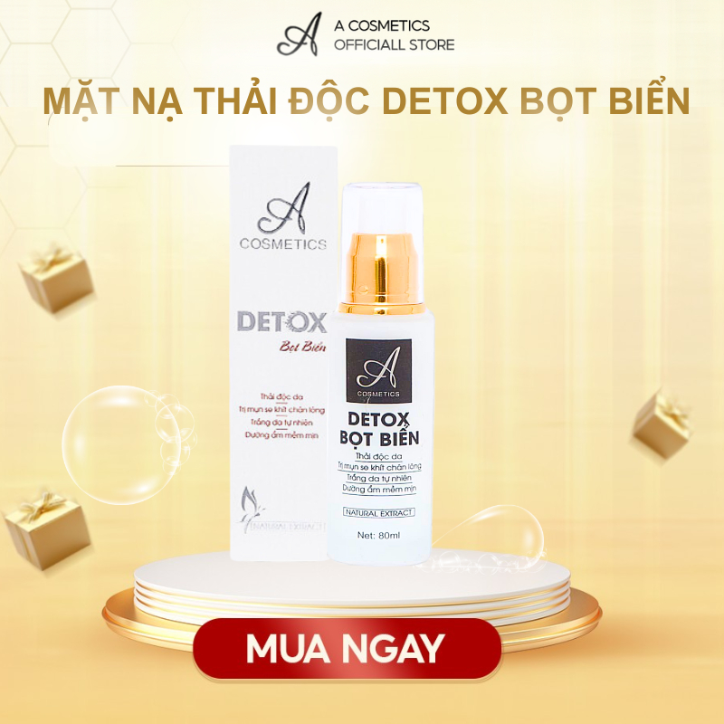 Mặt Nạ Thải Độc Detox Bọt Biển Acosmetics 50gr