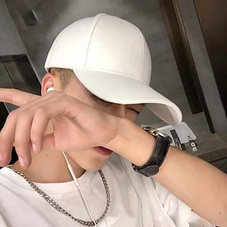 Mũ Cặp ⚡️ SIÊU HÓT ⚡️ Nón kết thêu chữ màu đen giá rẻ lưỡi trai tuổi tin kute CP0015