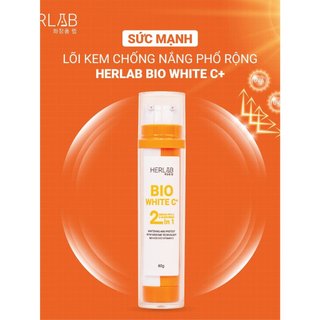 Kem chống nắng phổ rộng – herlab bio white c+ chính hãng
