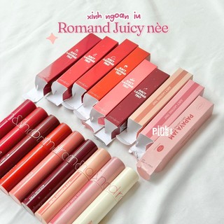 Son Tint Bóng Siêu Lì Romand Juicy Lasting 5.5g